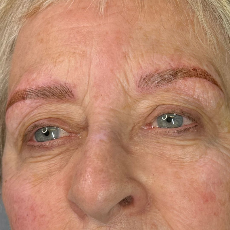 After - Sparse Brows