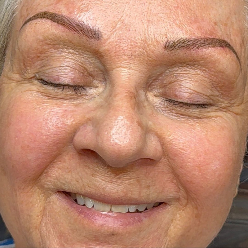 After - 12 Year Old Brow Tattoo