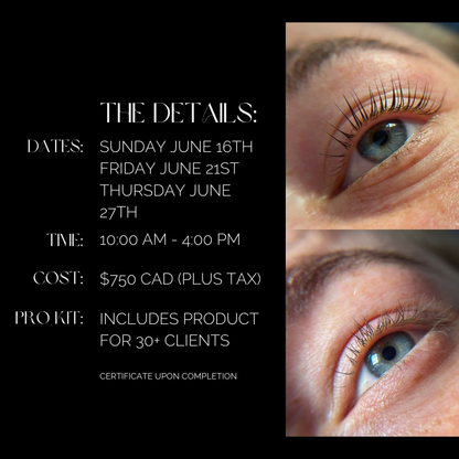 ELEVATE YOUR BEAUTY CAREER WITH EXPERT LASH LIFT AND TINT TRAINING